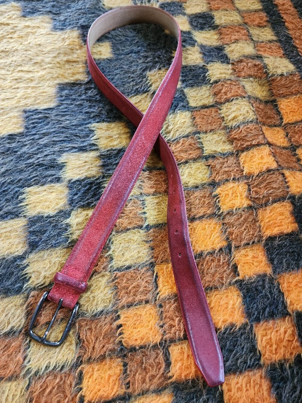 Johnston & Murphy Leather Belt | Made in USA | Size 36